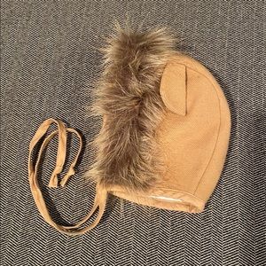 Briar Bonnet Lion Cub bonnet in size 12-18 Months